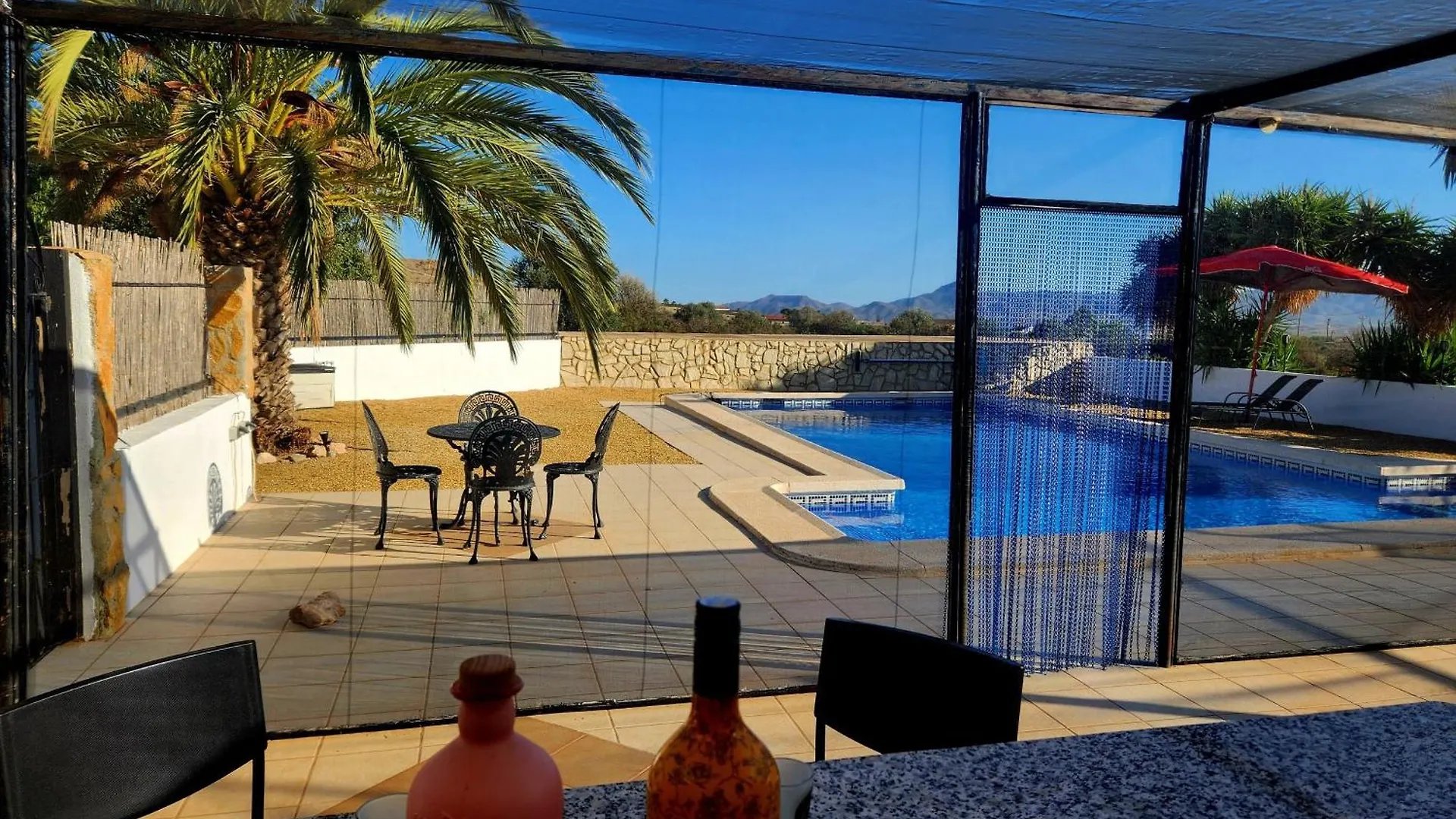 Casita-2Guests-Pool-Patio-Bbq-Parking-Fireplace Huercal-Overa Apartment